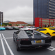 Illustration for article titled Supercars Took Over A Garage To Welcome The $1.9 Million Lamborghini Centenario